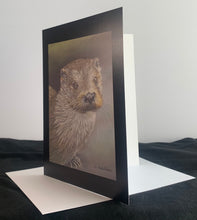 Load image into Gallery viewer, &#39;River Otter&#39; 5&quot; X 7&quot;  Card
