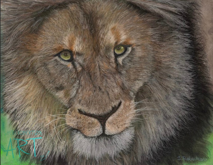 Strength Original Pastels Originals